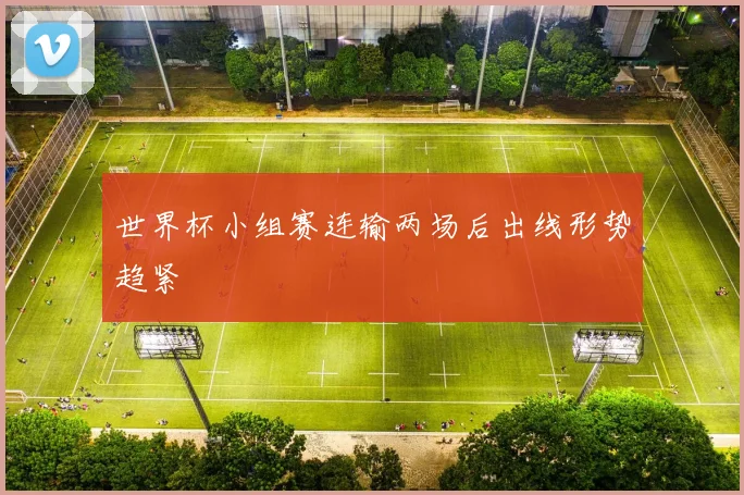 世界杯小组赛连输两场后出线形势趋紧