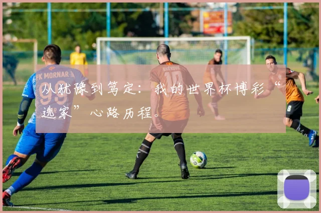 从犹豫到笃定：我的世界杯博彩“选家”心路历程。